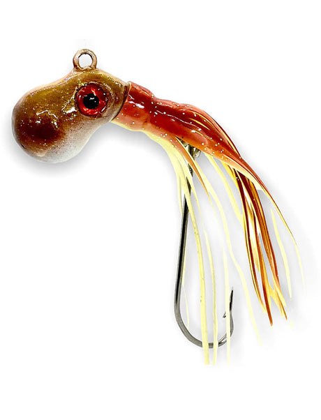 Westcoast Fishing Tackle Jigging Octopus - Rootbeer - 12oz