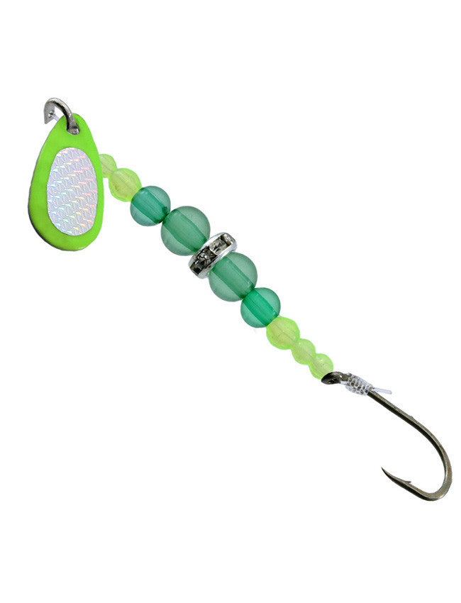 Gibbs Wedding Band II - Chartreuse/Hex with Green Bead 0176CHS-4GB - #4