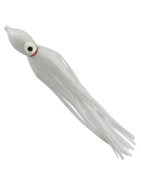 Gibbs Delta 9" Jumbo Squid - White Unrigged 2pk 04101