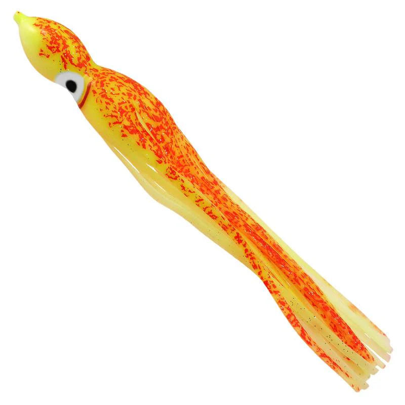 Gibbs Delta 9" Jumbo Squid 2pk Unrigged - Red Scale/Glow 04117