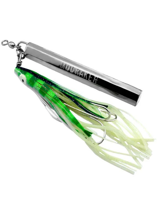 Gibbs Mudraker Jig - Glow Greenling - 1 lb