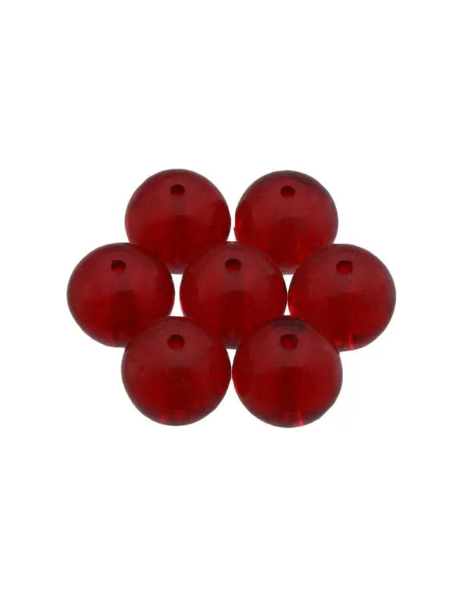 Delta Tackle Beads 8mm Ruby Red 30pack 58208