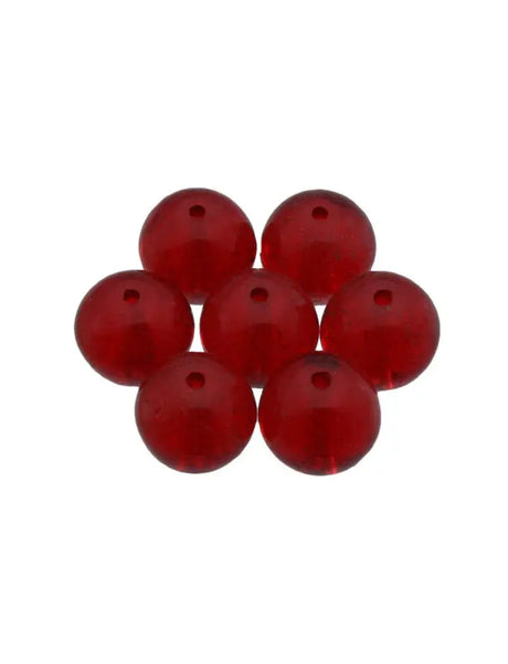 Delta Tackle Beads 8mm Ruby Red 30pack 58208