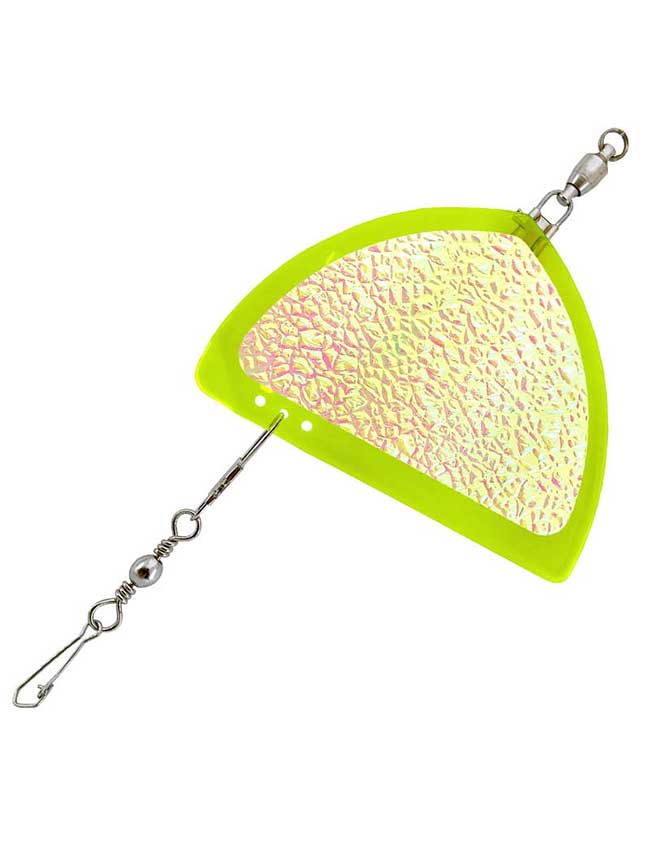 Kitetail Flasher - Chartreuse Glow KT135