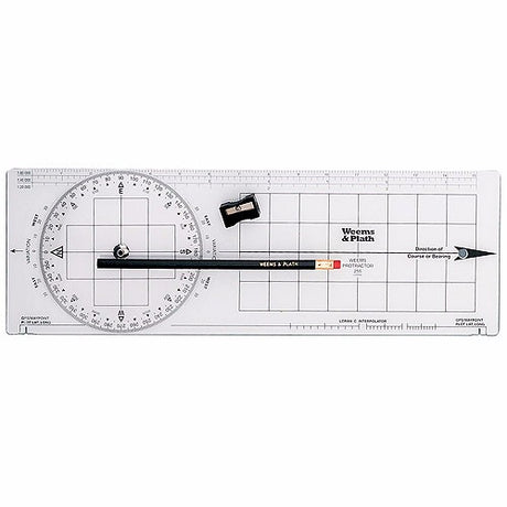 Weems & Plath Chart Protractor 15