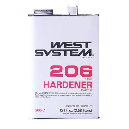 West System Slow Hardener 206A - .44 Pint