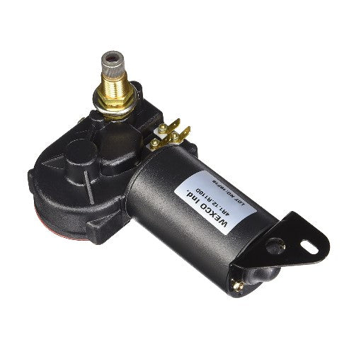 Wexco Heavy Duty Wiper Motors - Black - 1" Threaded Shaft