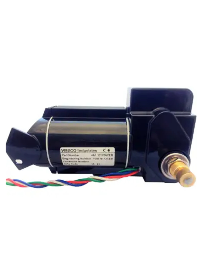 Wexco Sealed 4A Series Wiper Motors 12v - 1" White