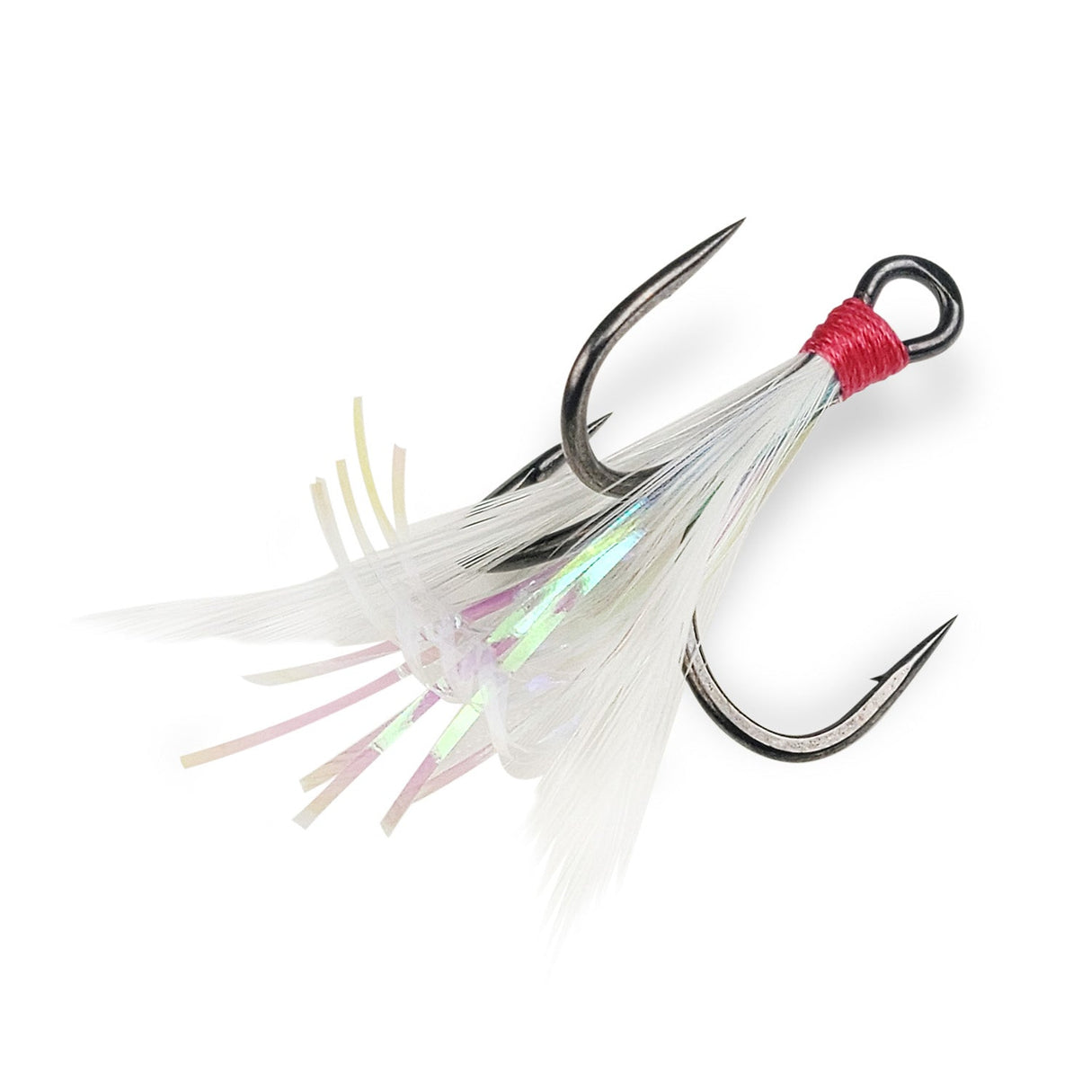 Gamakatsu G-Finesse Feathered Treble MH - White