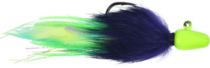 Yakima Bait 5012-17 Twitching Jig - CHARTREUSE/PURPLE/MAHI