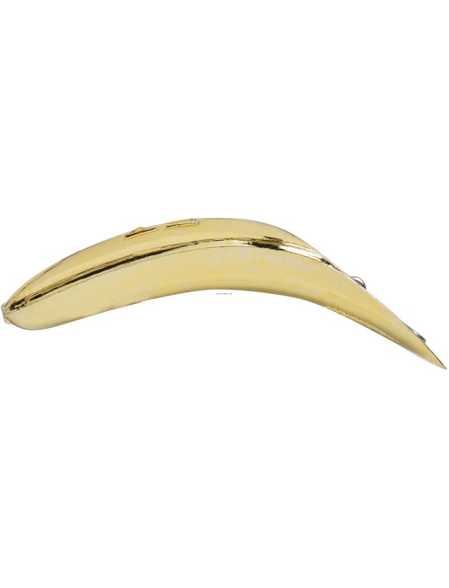 Yakima Bait Flatfish Wiggling Plug - Metallic Gold F-6 S954-MGLD