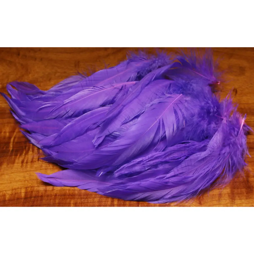 Hareline Schlappen 5-7" - Hot Purple #190 Hareline Dubbin