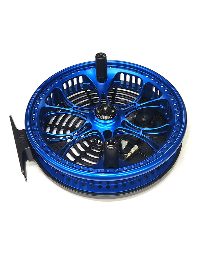 Kingpin Zeppelin Aero 500 Centerpin Reel - Blue