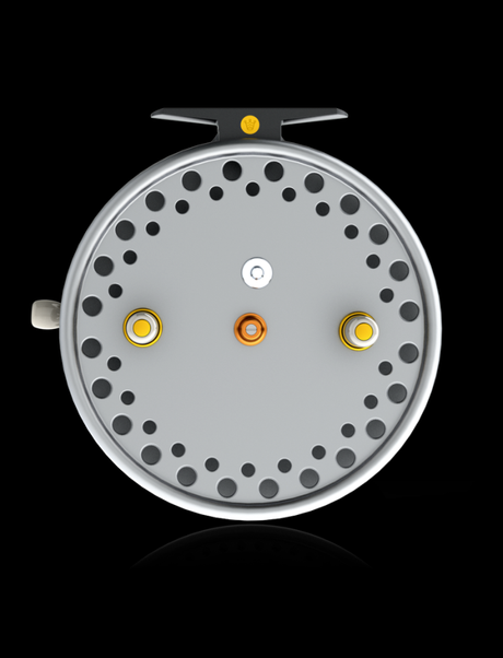 Kingpin Zephyr Bushing Centerpin Reel - Grey - 425 (4.25")