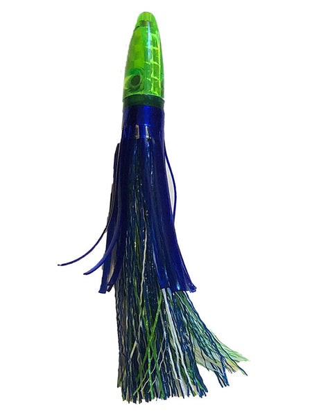 Zuker Grass Lures - Green Head Blue, Green and White Skirt