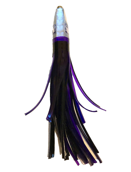 Zuker Lures - Silver Head Purple & Black Skirt