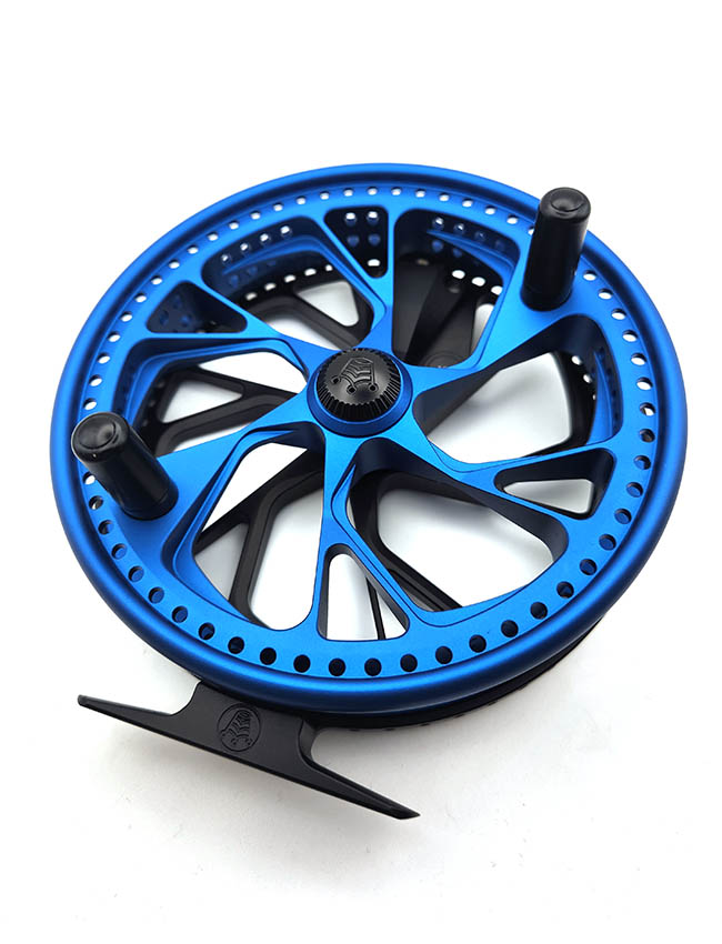 Kingpin Zodiac 500 Centerpin Reel - Blue