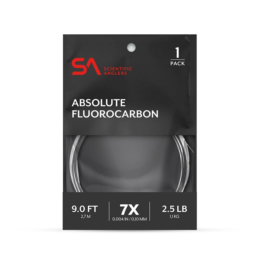 Scientific Anglers Absolute Fluorocarbon Leader - Clear