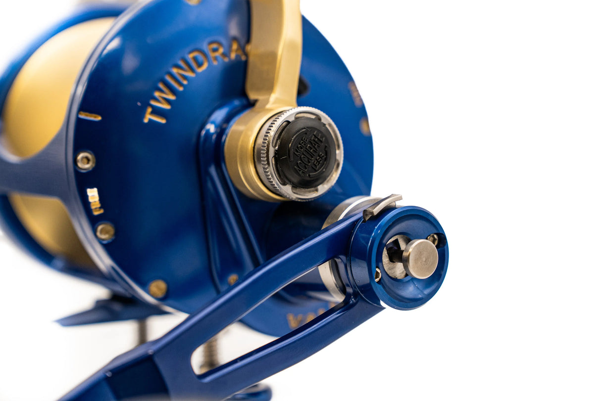 Accurate Valiant 2 800 Reel - Blue/Gold Accurate Fishing