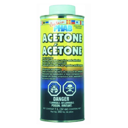Captain Phab Acetone 1L