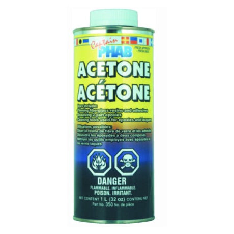 Captain Phab Acetone 1L