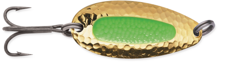BLUE FOX PIXEE SPOON 01-20-004IC - Gold Plated/Green Insert - 2
