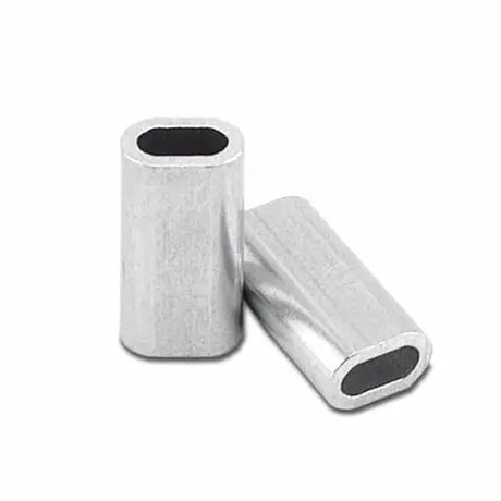 Aluminum Cord Crimps - B - 2.7mm-2.9mm (280kg-300kg) (625#-650#)