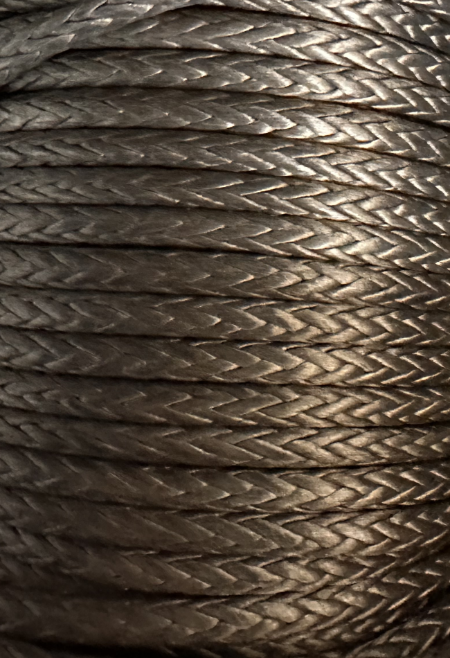 Amsteel Blue (per foot) - Black - 1/8"