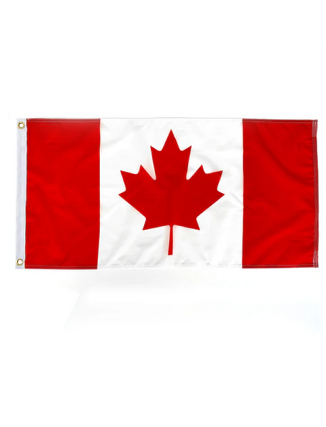Canadian Flags - 18" X 9"