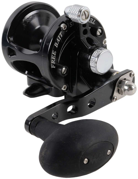 Avet SX 5.3 G2 Single Speed Reel - Black - Right