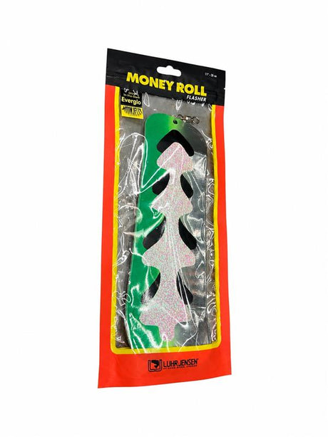 Luhr Jensen Money Roll Flasher - Glo Biohazard