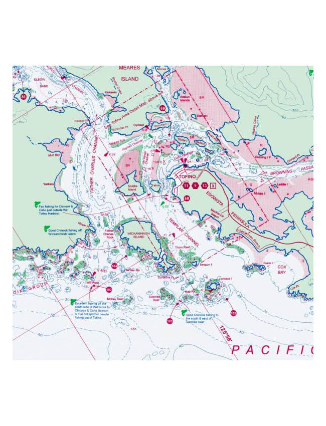 Fish-N-Map Co - Barkley Sound FISH-N-MAP-BS