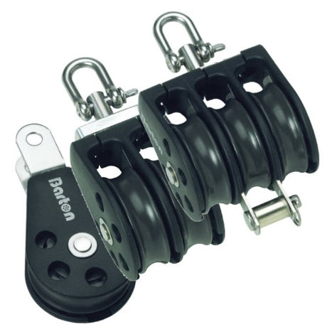 Barton Size 2 Blocks - Single Rev Shackle with Becket