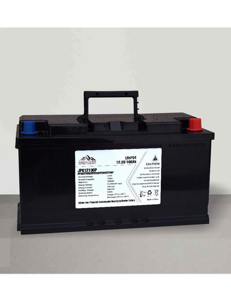 Alberta Lithium 13.2V / 100Ah 1000CCA Starter/Deep Cycle LiFePO4 Heated Battery
