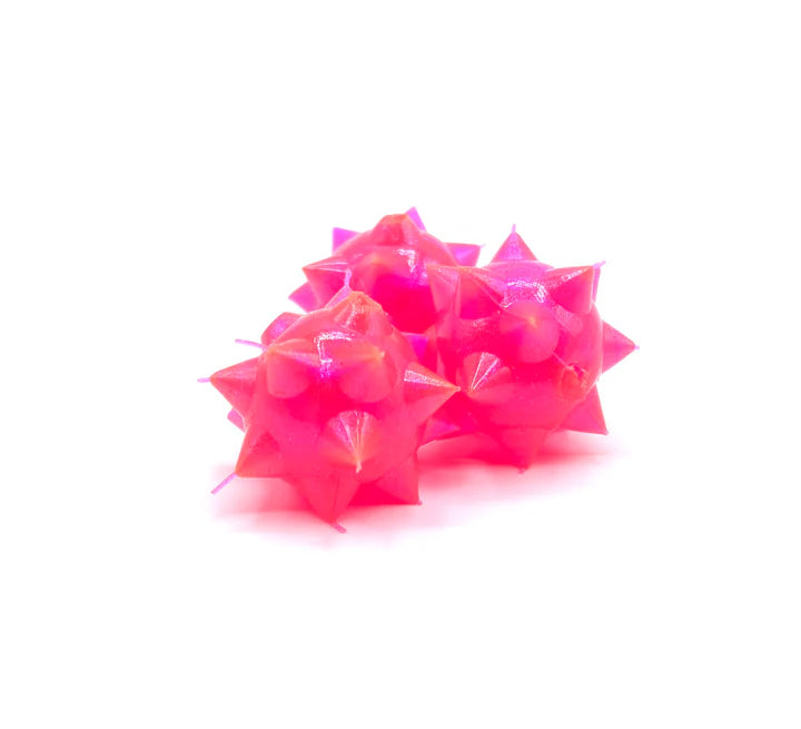 BnR Tackle BBCEL BurrBeads, 15mm Cerise