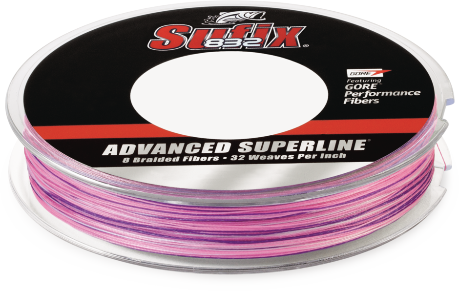 Sufix 832 Advanced Superline - 300 Yd. Spools - 65 LB