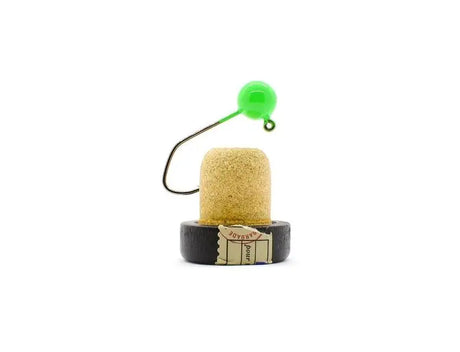 Jig Geek Jig Head Bright Green 1/2oz 4pk 12JH-BG