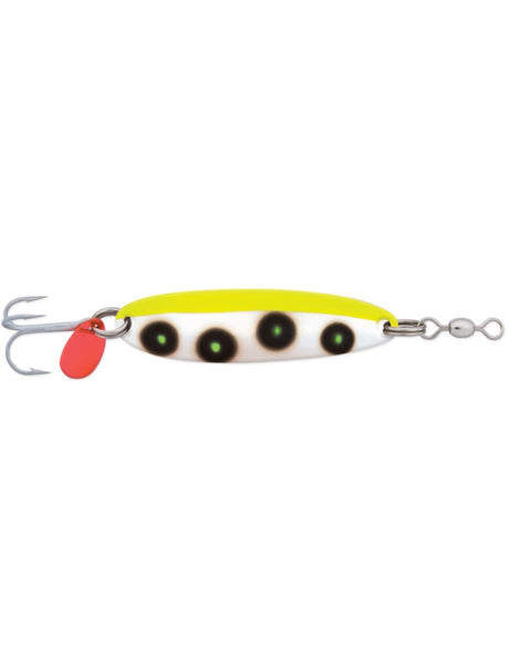 Luhr Jensen Krocodile Spoon - Fluorescent Chartreuse/Green UV 1003-316-1601 - 1-9/16"