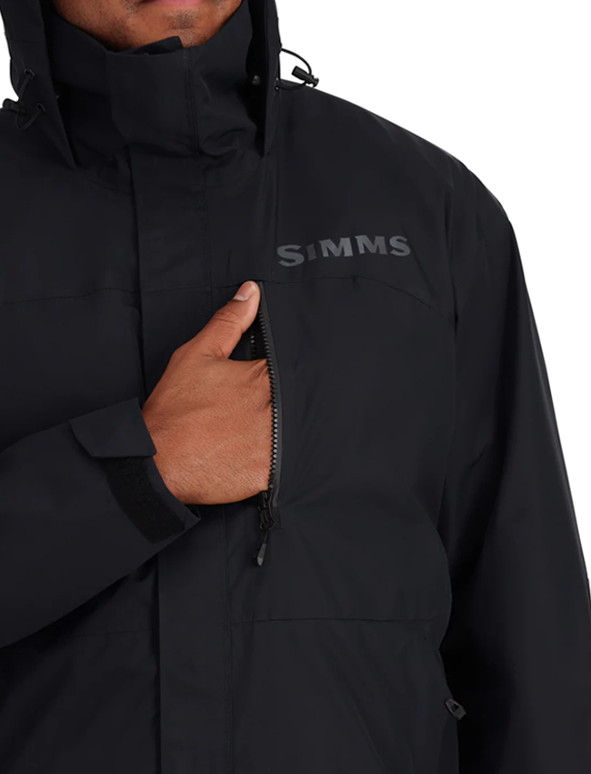 Simms Challenger Fishing Jacket - Black 2023 13675-001-20 - XL