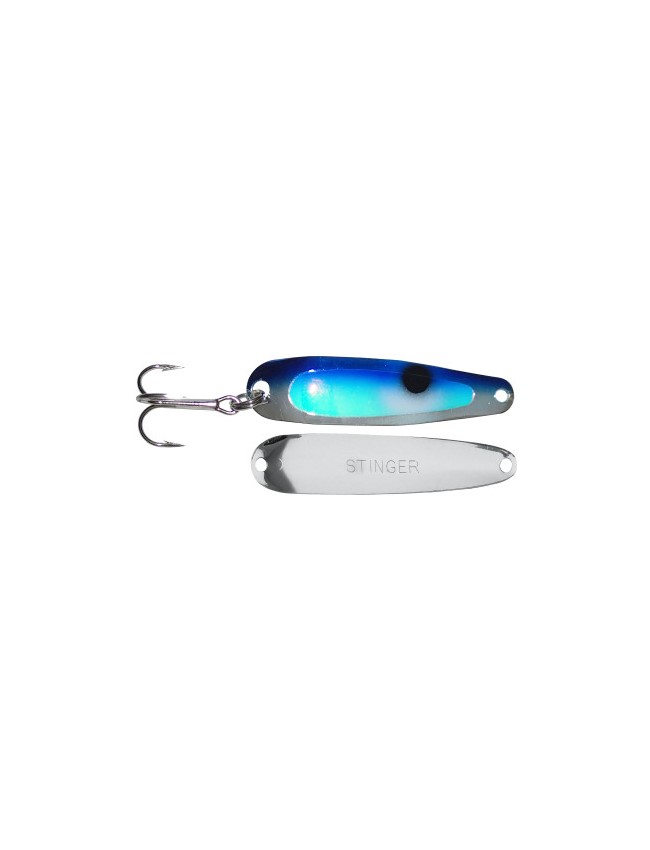 Michigan Stinger Scorpion Spoon 2.25" - UV Blue Tuxedo S-XS392