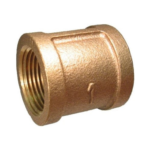 Brass Pipe Coupling - 1 1/2"