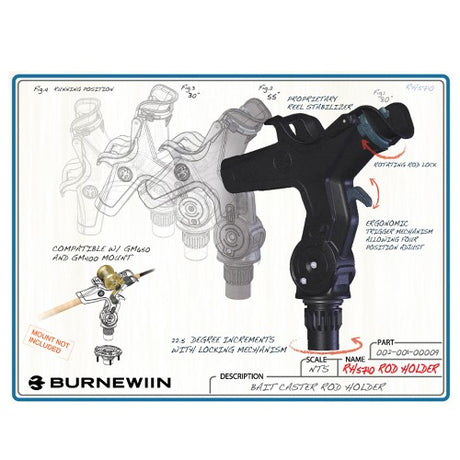 Burnewiin 5710 Rod Holder