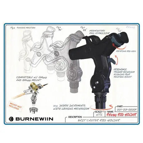 Burnewiin 5710 Rod Holder