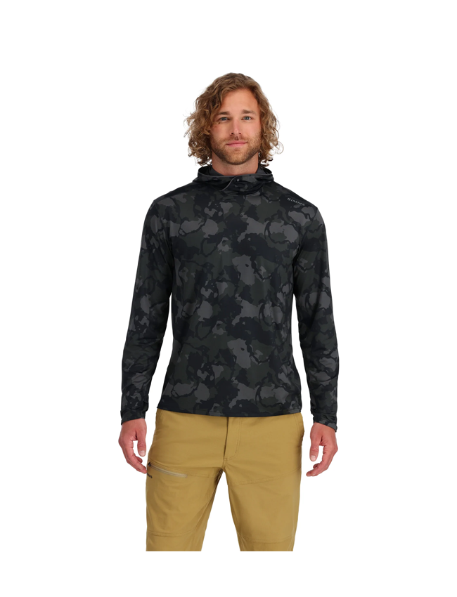 Simms SolarFlex Hoody - Regiment Camo Carbon 13658-1033-20 - Medium