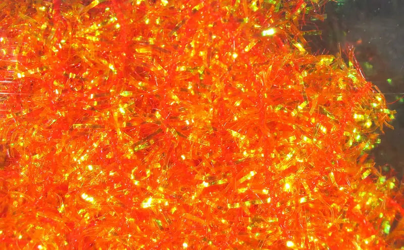 Hareline Cactus Chenille - Medium Hot Orange #187 Hareline Dubbin