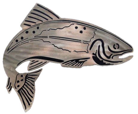 Ruggid Coast Chinook Salmon, Jumping