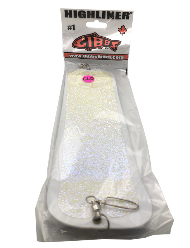 Gibbs Highliner #1 - White Body/Glow Silver 0777-1GL1WHM