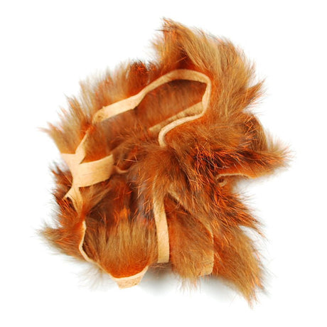 Crosscut Rabbit Strips - Crawfish Orange - Fly Tying Materials