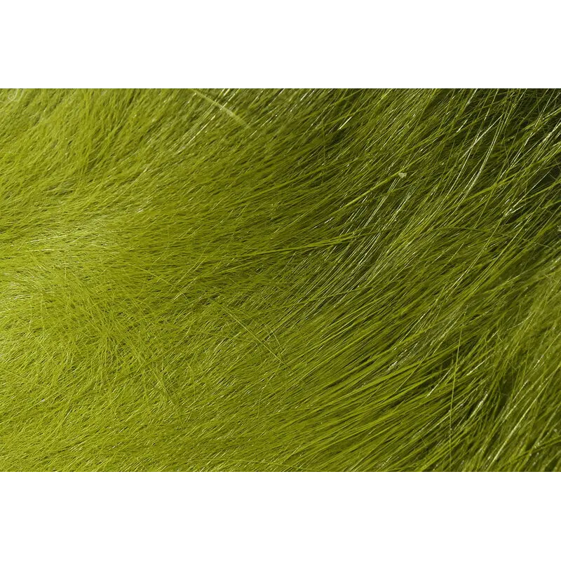 Hareline Crosscut Rabbit Strips - Olive #3 Hareline Dubbin