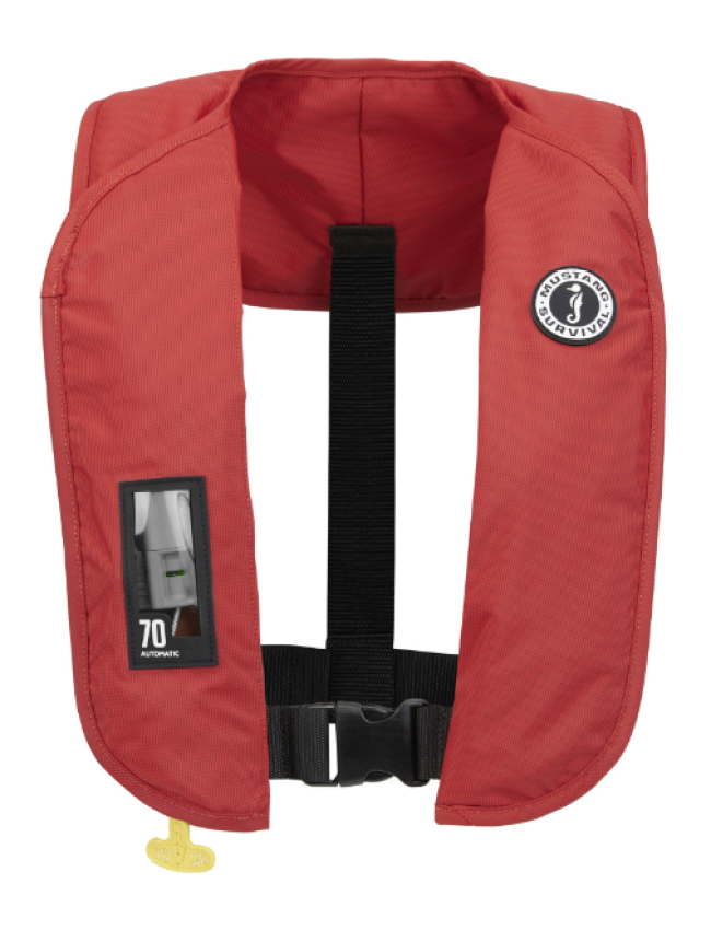 Mustang MIT 70 Automatic Inflatable PFD MD4042-RD - Red